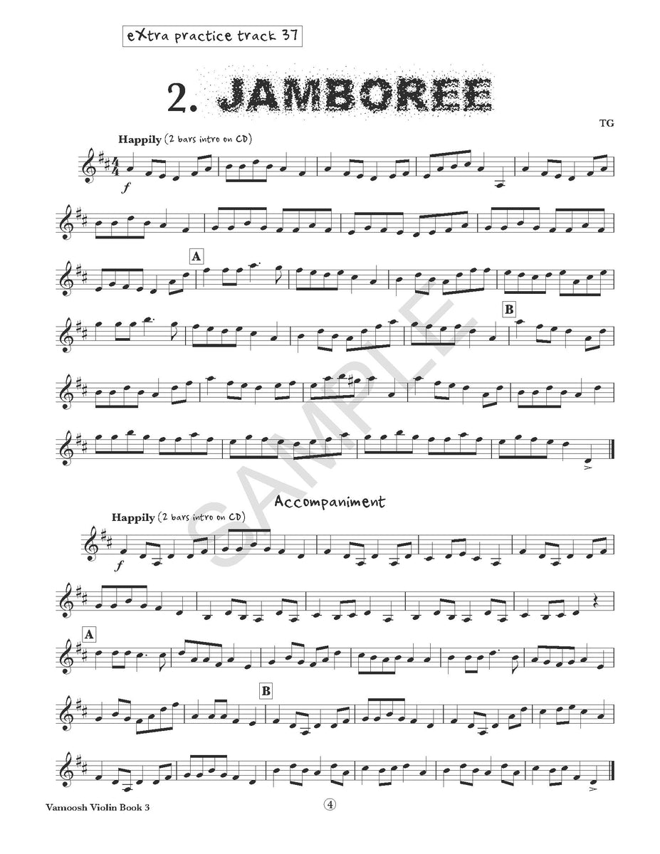 Vamoosh Violin Book 3 PDF Vamoosh Music