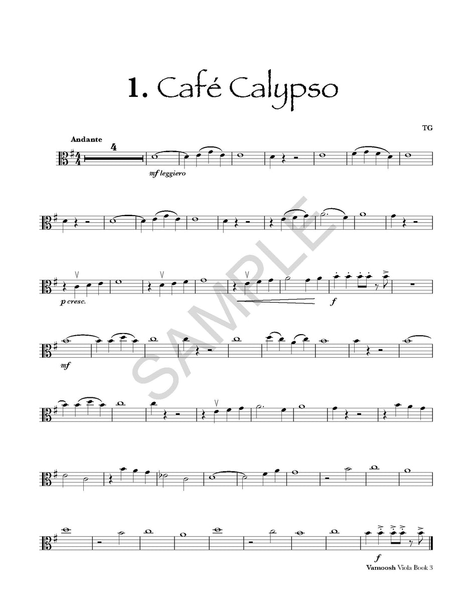 Vamoosh Viola Book 3 PDF Vamoosh Music