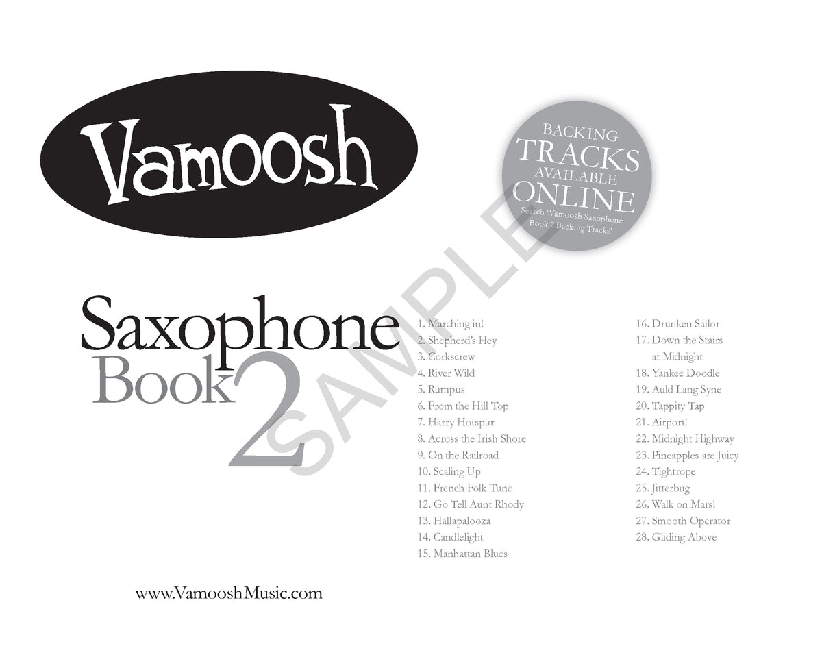 Vamoosh Saxophone Book 2 PDF Vamoosh Music