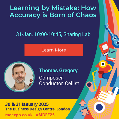 Thomas is talking at the EXPO in London