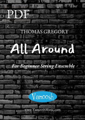 All Around by Thomas Gregory for beginner Violin Viola Cello Double Bass 