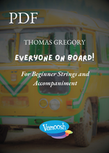 Load image into Gallery viewer, Easy beginner piece for strings by Thomas Gregory
