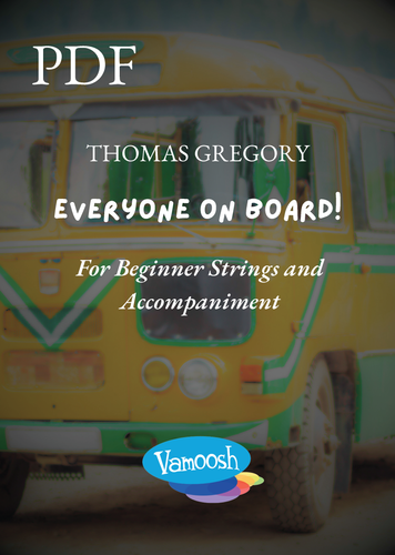 Easy beginner piece for strings by Thomas Gregory