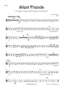 Silent Friends for beginner String Players by Thomas Gregory
