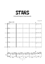 Load image into Gallery viewer, Stars for beginner string ensemble by Thomas Gregory