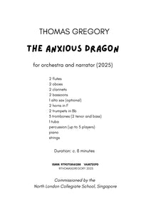 The Anxious Dragon by Thomas Gregory