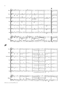 Toy Dance for beginner string ensemble by Thomas Gregory