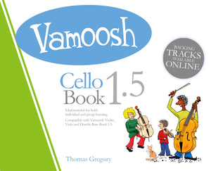 Vamoosh Cello Book 1.5 for beginners