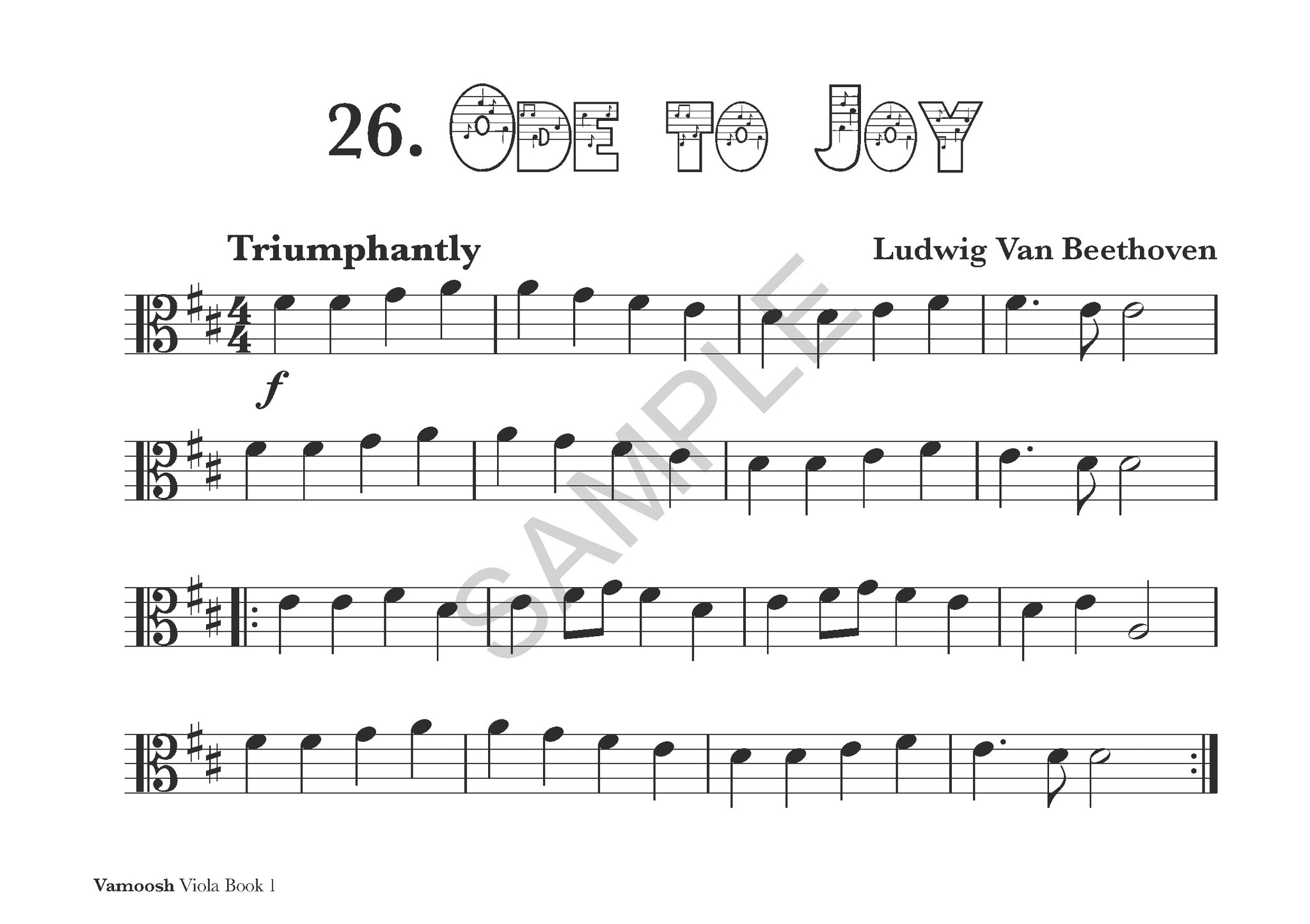Viola Samples Vamoosh Viola Book 1 PDF – Vamoosh Music
