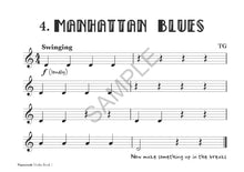 Load image into Gallery viewer, Vamoosh Violin Book 1 Manhattan Blues
