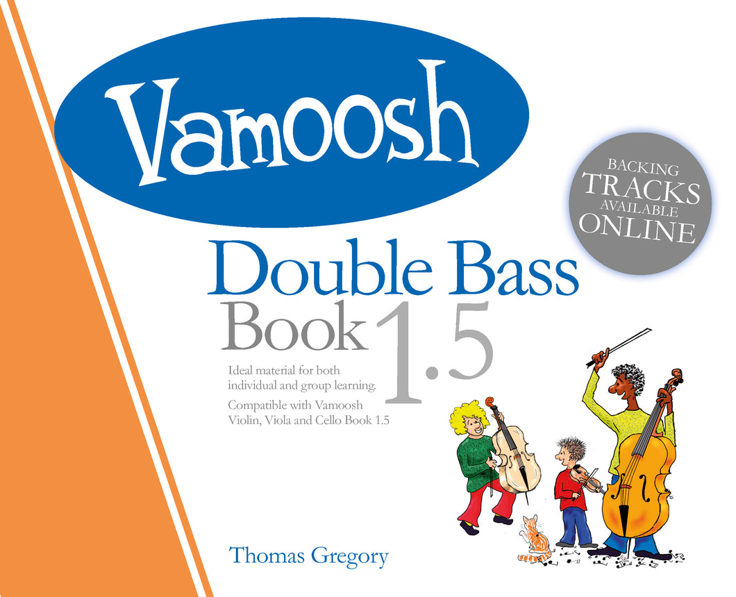 Vamoosh Double Bass Book 1.5 for beginners