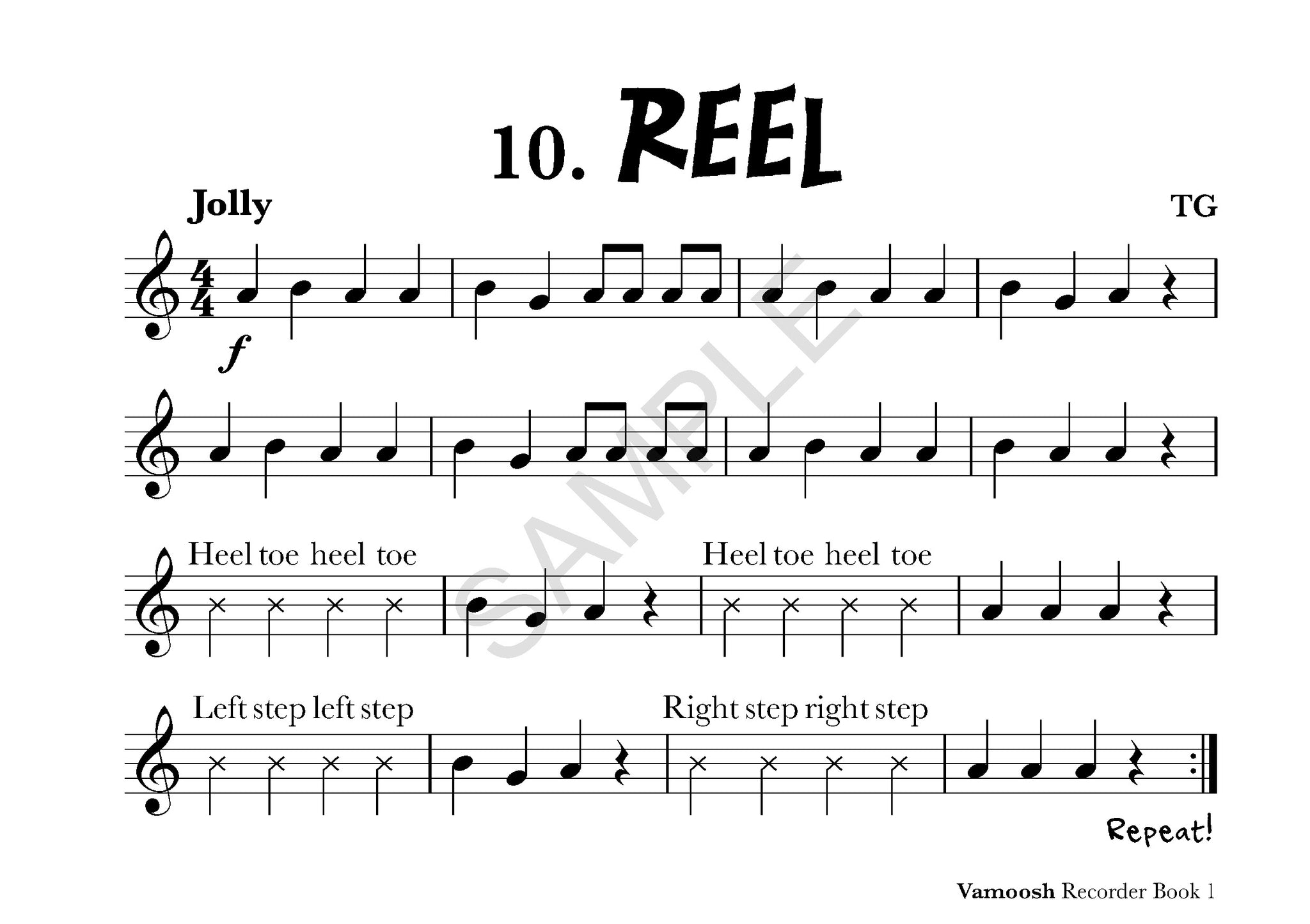 Vamoosh Recorder Book 1 PDF Vamoosh Music