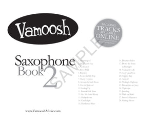 Vamoosh Saxophone Book 2 by Thomas Gregory