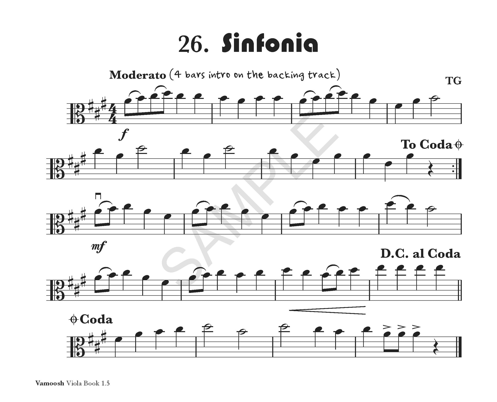 Viola Samples Vamoosh Viola Book 1.5 PDF – Vamoosh Music