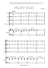 Load image into Gallery viewer, Willow Waltz for Flexible String Ensemble by Thomas Gregory