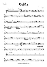 Load image into Gallery viewer, Jubilo by Thomas Gregory for beginner string ensemble