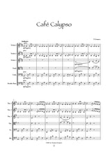 Load image into Gallery viewer, Cafe Calypso for String Ensemble by Thomas Gregory (PDF)