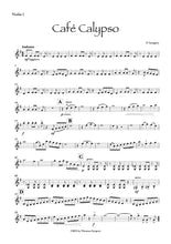 Load image into Gallery viewer, Cafe Calypso for String Ensemble by Thomas Gregory (PDF)