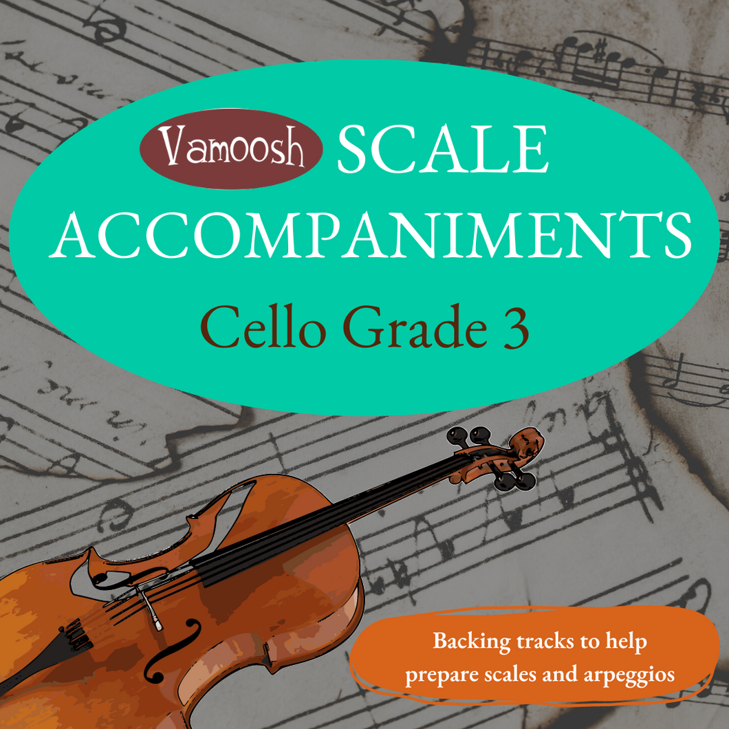 Cello Grade 3 Scale Accompaniments