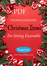 Load image into Gallery viewer, Vamoosh Christmas Items for String Ensemble (PDF)