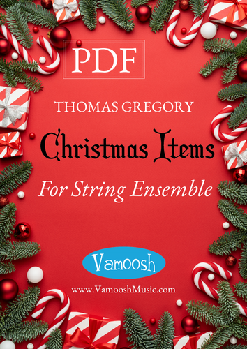 Vamoosh Christmas Items for String Ensemble (PDF)