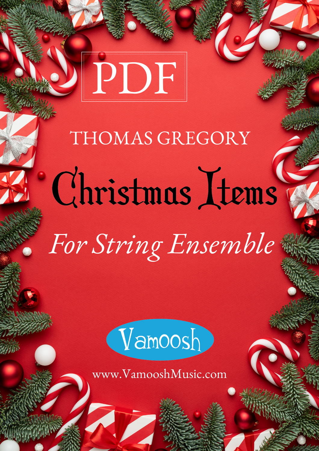 Vamoosh Christmas Items for String Ensemble (PDF)