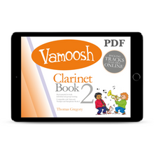 Load image into Gallery viewer, Vamoosh Clarinet Book 2 by Thomas Gregory