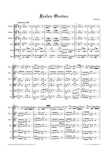 Fanfare Overture for String Ensemble by Thomas Gregory (PDF)