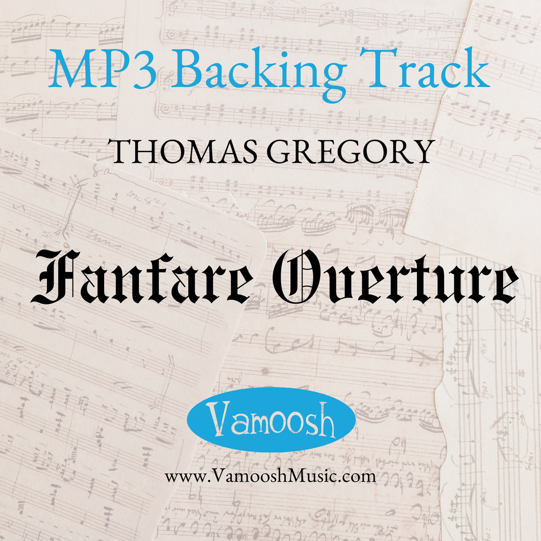Fanfare Overture by Thomas Gregory Backing Track