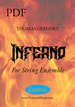 Load image into Gallery viewer, Inferno for String Orchestra by Thomas Gregory