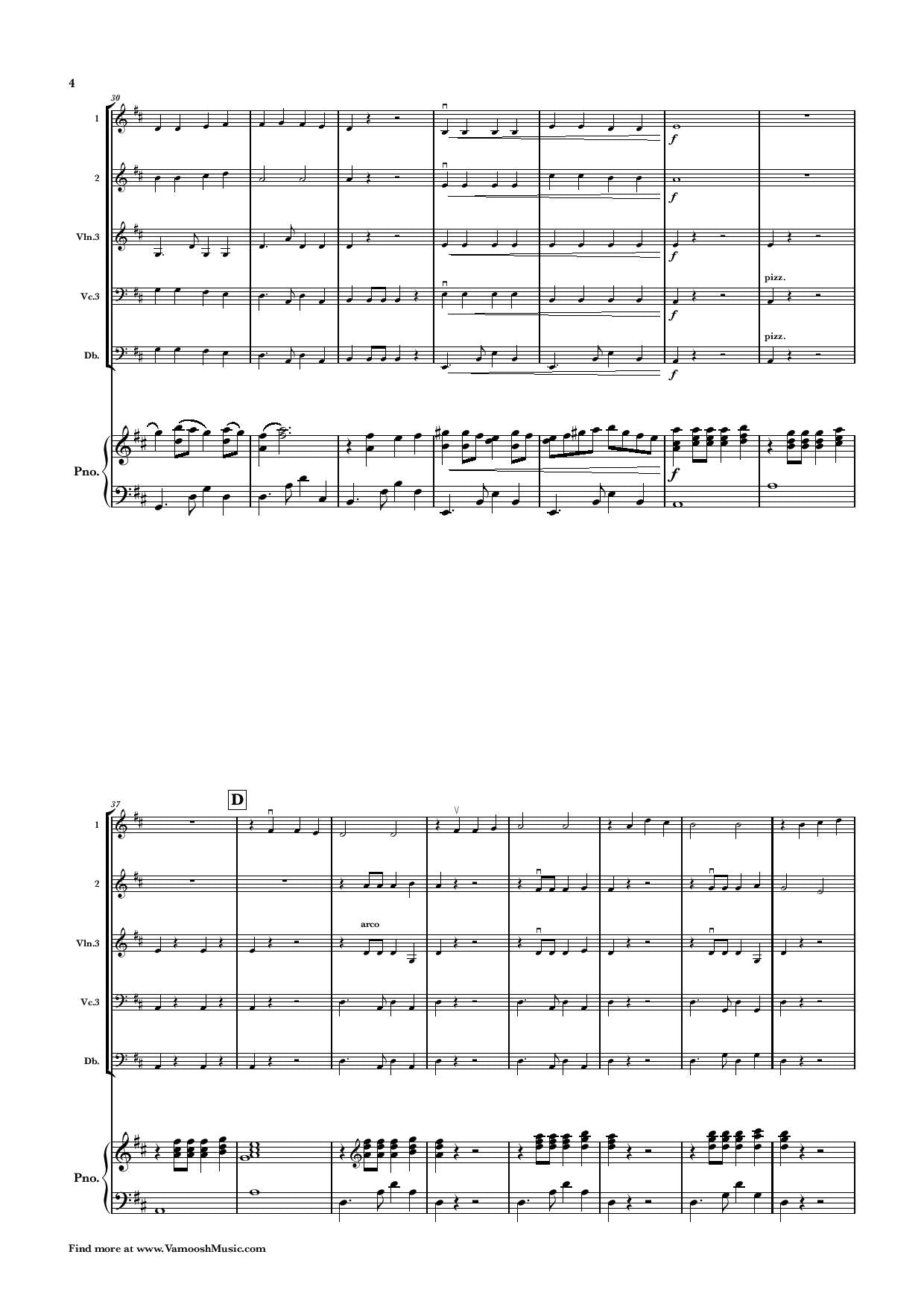 Mango Tango for beginner String Ensemble by Thomas Gregory PDF