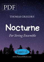 Load image into Gallery viewer, Nocturne for Strings by Thomas Gregory