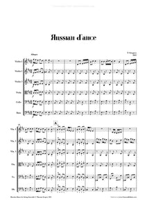 Russian Dance by Thomas Gregory for String Ensemble PDF