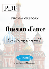 Load image into Gallery viewer, Russian Dance for String Ensemble by Thomas Gregory (PDF)