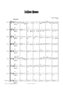 Sailing Home for String Ensemble PDF