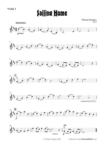 Sailing Home for String Ensemble PDF