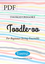 Load image into Gallery viewer, Toodle oo for beginner string orchestra by Thomas Gregory