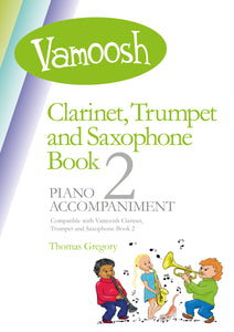 Vamoosh Clarinet, Trumpet and Sax piano accompaniment Book 2