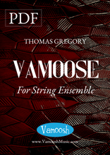 Load image into Gallery viewer, Vamoose for String Ensemble by Thomas Gregory
