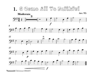 Christmas Cello Book