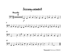 Load image into Gallery viewer, Christmas Cello Book
