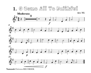 Recorder Christmas Book