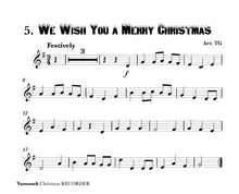 Load image into Gallery viewer, Recorder Christmas Book