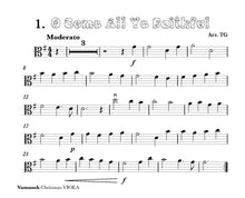Load image into Gallery viewer, Christmas Viola Book