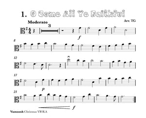 Christmas Viola Book