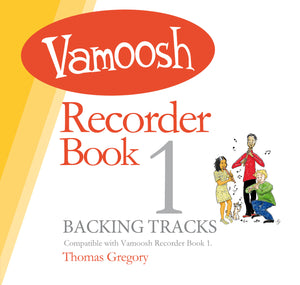 Vamoosh Recorder Book 1 Backing Tracks