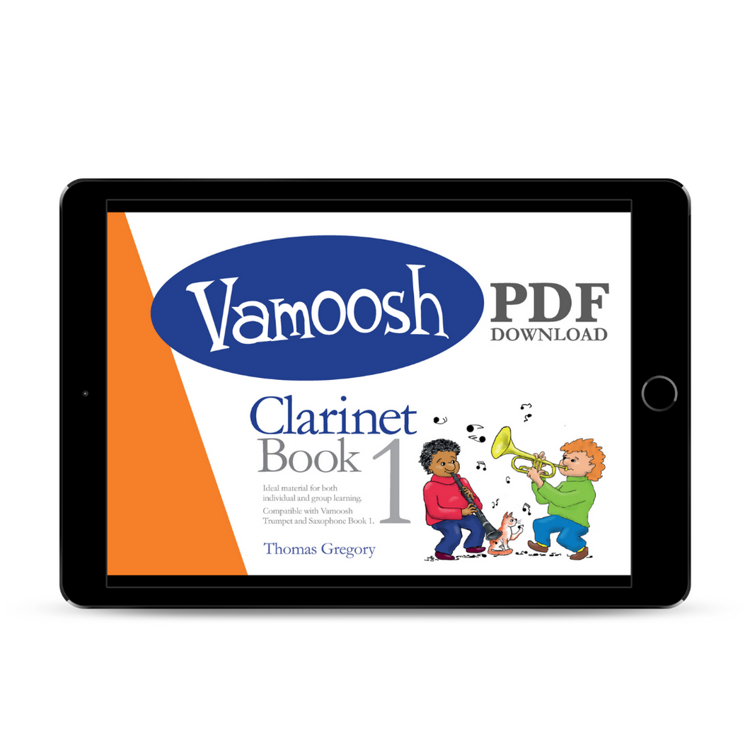 Vamoosh Clarinet Book 1 by Thomas Gregory