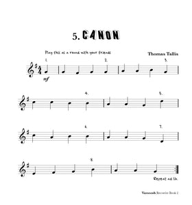 Vamoosh Recorder Book 2