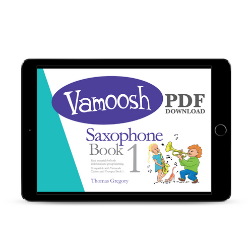 Vamoosh Saxophone Book 1 by Thomas Gregory