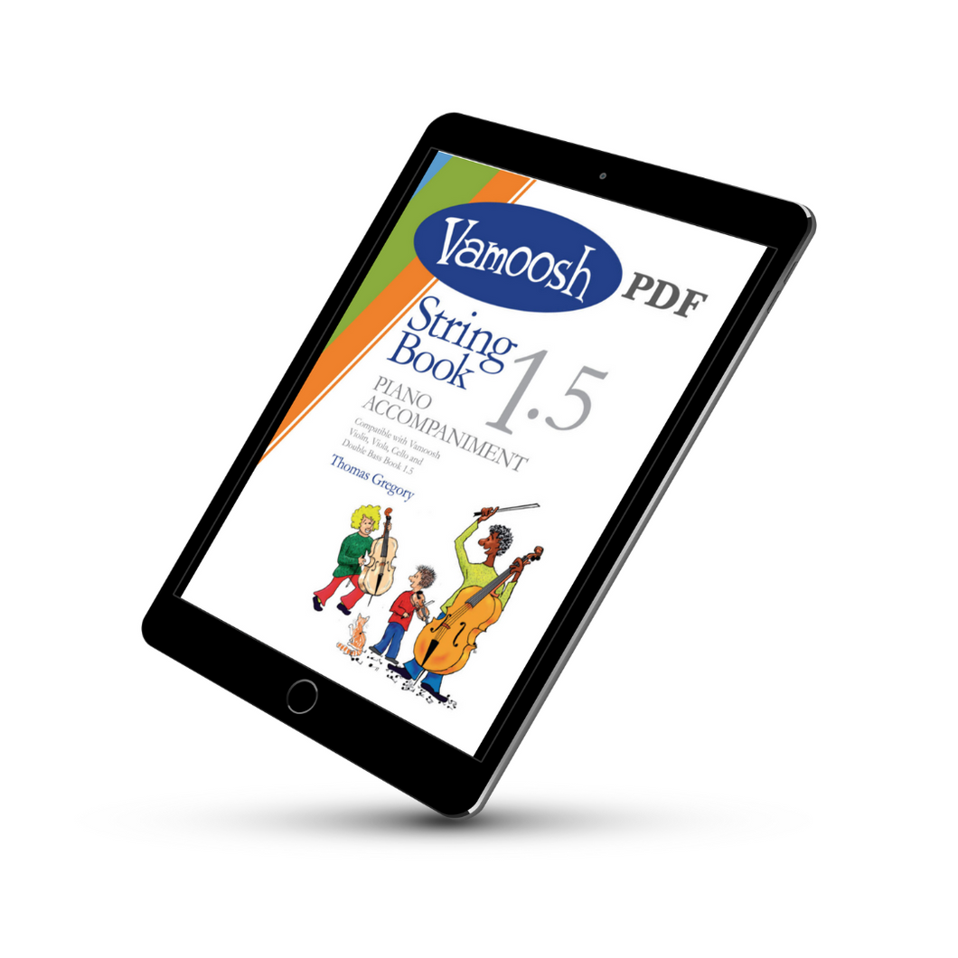 Vamoosh String Book 1.5 Piano Accompaniment PDF
